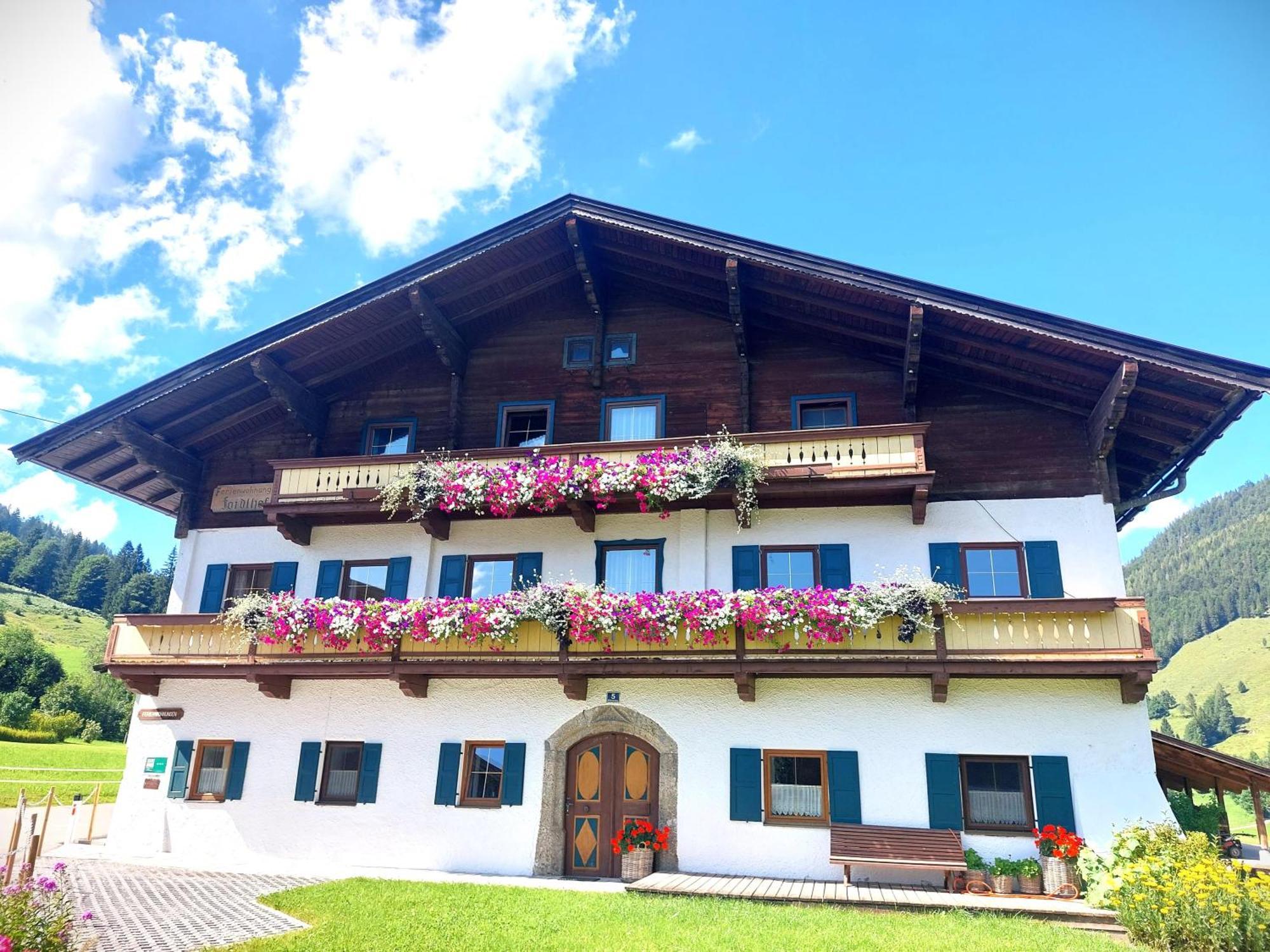 Ferienwohnungen Foidlhof Hochfilzen Ngoại thất bức ảnh